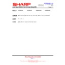 Sharp LC-13SH1E (serv.man21) Service Manual / Technical Bulletin