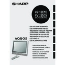Sharp LC-15E1E (serv.man12) User Manual / Operation Manual