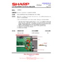 Sharp LC-20S1E (serv.man32) Service Manual / Technical Bulletin