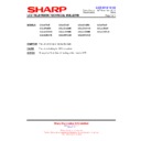 Sharp LC-22LE510K (serv.man8) Service Manual / Technical Bulletin