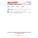 Sharp LC-26D44E (serv.man17) Service Manual / Technical Bulletin