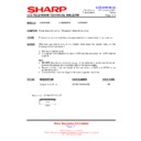 Sharp LC-26GA3 (serv.man33) Service Manual / Technical Bulletin