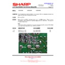 Sharp LC-26GA5E (serv.man31) Service Manual / Technical Bulletin