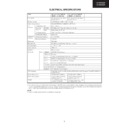Sharp LC-26GA5E Service Manual / Specification