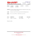 Sharp LC-26P55E (serv.man45) Service Manual / Technical Bulletin