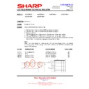 Sharp LC-26P55E (serv.man46) Service Manual / Technical Bulletin