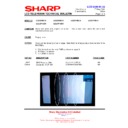 Sharp LC-26P55E (serv.man53) Service Manual / Technical Bulletin