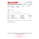 Sharp LC-26P70E (serv.man44) Service Manual / Technical Bulletin