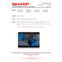 Sharp LC-26P70E (serv.man46) Service Manual / Technical Bulletin