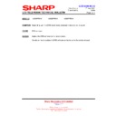 Sharp LC-26P70E (serv.man61) Service Manual / Technical Bulletin