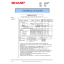 Sharp LC-30HV4E (serv.man47) Service Manual / Technical Bulletin