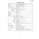 Sharp LC-30HV4E Service Manual / Specification