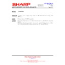 Sharp LC-32DH500E (serv.man26) Service Manual / Technical Bulletin