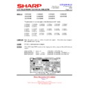 Sharp LC-32GA3E (serv.man32) Service Manual / Technical Bulletin