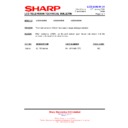 Sharp LC-32GA5E (serv.man25) Service Manual / Technical Bulletin