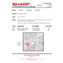 Sharp LC-32GA5E (serv.man33) Service Manual / Technical Bulletin