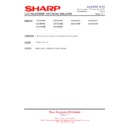 Sharp LC-32GA8EK (serv.man39) Service Manual / Technical Bulletin