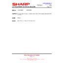 Sharp LC-32GA8EK (serv.man44) Service Manual / Technical Bulletin
