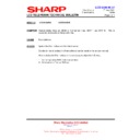 Sharp LC-32GA8EK (serv.man46) Service Manual / Technical Bulletin