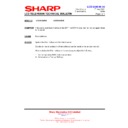 Sharp LC-32GA8EK (serv.man47) Service Manual / Technical Bulletin