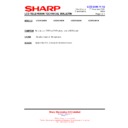 Sharp LC-32GA9EK (serv.man41) Service Manual / Technical Bulletin