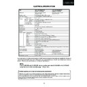 Sharp LC-32GA9EK Service Manual / Specification