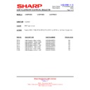 Sharp LC-32P50E (serv.man26) Service Manual / Technical Bulletin