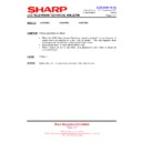 Sharp LC-32P50E (serv.man35) Service Manual / Technical Bulletin
