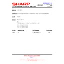 Sharp LC-32P50E (serv.man36) Service Manual / Technical Bulletin