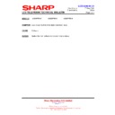 Sharp LC-32P70E (serv.man63) Service Manual / Technical Bulletin