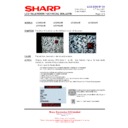 Sharp LC-37GA5E (serv.man29) Service Manual / Technical Bulletin