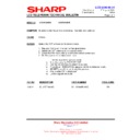Sharp LC-37GA9EK (serv.man43) Service Manual / Technical Bulletin