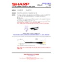 Sharp LC-39LE651K (serv.man10) Service Manual / Technical Bulletin