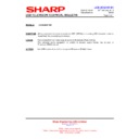 Sharp LC-40LE631E (serv.man10) Service Manual / Technical Bulletin