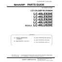 Sharp LC-40LE820E (serv.man15) Service Manual / Parts Guide