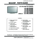Sharp LC-40LE820E (serv.man16) Service Manual / Parts Guide