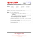 Sharp LC-40LE820E (serv.man22) Service Manual / Technical Bulletin