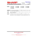 Sharp LC-40LE820E (serv.man24) Service Manual / Technical Bulletin