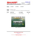 Sharp LC-40LE820E (serv.man27) Service Manual / Technical Bulletin