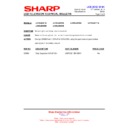 Sharp LC-40LE831E (serv.man31) Service Manual / Technical Bulletin