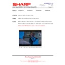 Sharp LC-42SD1E (serv.man20) Service Manual / Technical Bulletin