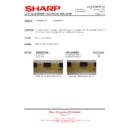 Sharp LC-42XD1EA (serv.man17) Service Manual / Technical Bulletin