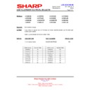 Sharp LC-42XL2E (serv.man14) Service Manual / Technical Bulletin
