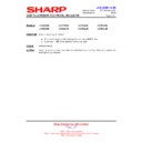 Sharp LC-42XL2E (serv.man17) Service Manual / Technical Bulletin
