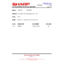 Sharp LC-45GD1E (serv.man55) Service Manual / Technical Bulletin