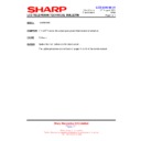 Sharp LC-45GD1E (serv.man56) Service Manual / Technical Bulletin