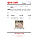 Sharp LC-46D65E (serv.man16) Service Manual / Technical Bulletin