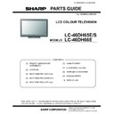 Sharp LC-46DH66 (serv.man9) Service Manual / Parts Guide