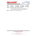 Sharp LC-46LE700E (serv.man18) Service Manual / Technical Bulletin