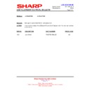 Sharp LC-46LE700E (serv.man21) Service Manual / Technical Bulletin